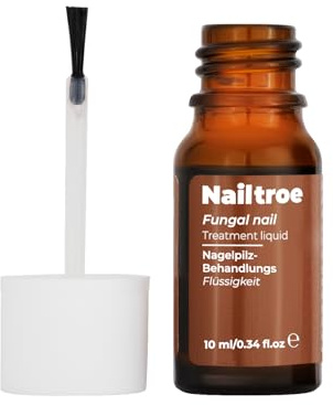 Hongos Uñas Pies - Tratamiento Antihongos Uñas con ISK1320 - Nailtroe Líquido para Hongos en las Uñas de los Pies - Solución Antifúngica para Uñas - Fórmula con Aceites Esenciales - 10 ml