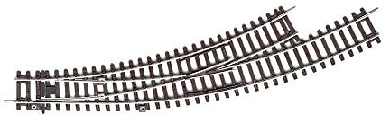 Piko 55222 H0 Track Curved Switch, Left 30°