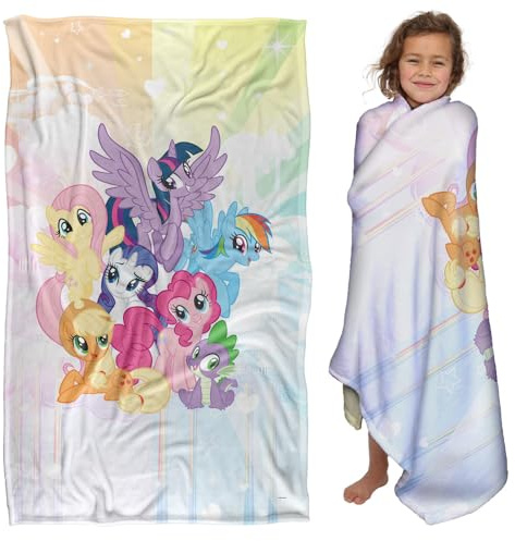 My Little Pony Tv Pony Group Kids Silky Touch Blanket, 36 x 58