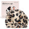 kitsch Luxury Shower Cap for Women, Leopard- Leopard,one size