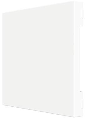 Blindabdeckung Weiß Zwischenrahmen für Samotech SM202, SM217, SM218, SM219 und SM223 (SM202-BL)