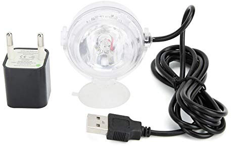 Unterwasser LED Licht Teichbeleuchtung für Garten, Aquarium, Vase, Badewanne und Pool - Wasserlicht (Weiß)