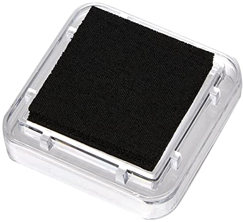 Aladine - Encreur Izink Quick Dry - Encreur à Séchage Rapide - Scrapbooking, Bullet Journal et Carterie Créative - Taille M - 5 x 5 cm - Couleur Noir