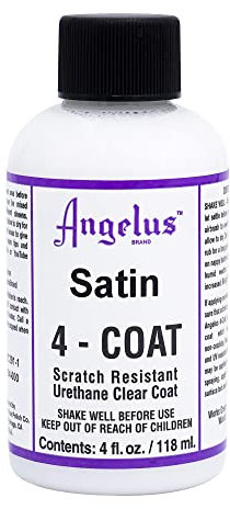 Angelus 4-Coat Finisher, 1 Ounce Bottle, Satin (903-01-000)