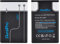 DuraPro 2Pakcs A051 Battery Akku for Fritz!Fon C6 Telekom Sinus 806, Snom M65, Telefunken FHD 170/5
