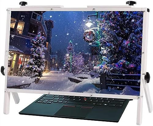 Amplificador de lupa de pantalla para computadora portátil, accesorios para laptop, soporte para laptop, lupa de pantalla de escritorio