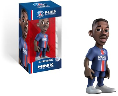 MINIX - Football Stars #182 – PSG – Dembele 10 – Sammelfigur 12 cm