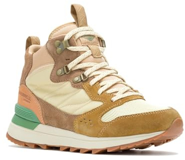 Merrell Women's Alpine 83 Sneaker Recraft Mid Waterproof Boot, Tan, 8.0