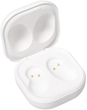 Pumwoy Ladehülle Ersatz für Samsung Galaxy Buds Live SM-R180, Kabelgebundene Ladehülle für Galaxy Buds live, Ersatz-Ladegerät-Hülle Dockstation nur für Galaxy Buds Live SM-R180 Ohne Ohrhörer (Weiß)