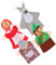 JOINPAYA 4 Stücke Fingerpuppen Set: Kinder Finger Plüschtier Tier-fingerpuppen Junge Mädchen Niedliche Puppen Für Geschichtenerzählen Weihnachten Ostern und Kinderparty Kleines Geschenk