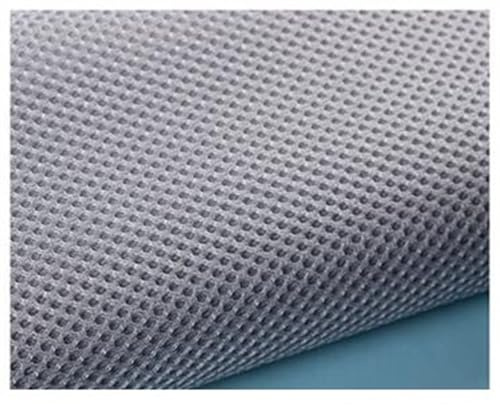 Dammduk för högtalare, Högtalarnättyger Ljudlåda Hygrolon Tjock Andningsbar 150 cm Bredd 2 mm Tjocklek(Light Grey,50CMX150CM 180 GSM)