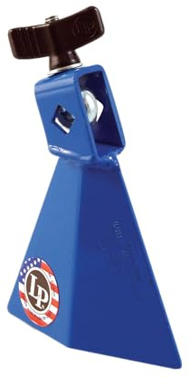 LP Latin Percussion Cowbell Jam Bell High Pitch Blue LP1231 | Mountable, high pitch, blue, made in the USA
