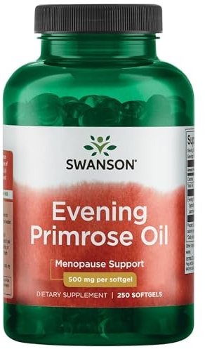 Swanson Evening Primrose Oil (Omegatru) 500 Milligrams 250 Sgels