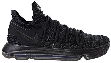Nike Zoom KD10 Herren Basketballschuhe schwarz/schwarz-dunkelgrau 897815-004 (8 D(M) US)