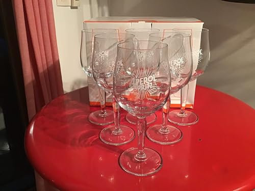 Spritz Lot de 6 verre à cocktail aperol neuf