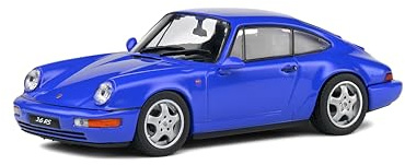 Solido Modellauto Maßstab 1:43 Porsche 964 RS 92 blau