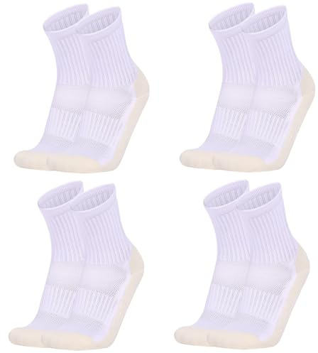 fjberrtsat Men's Socks Soccer Non Skid Ball Football Socks Anti-Slip Athletic Non Slip Pads for Basketball Sports Sock