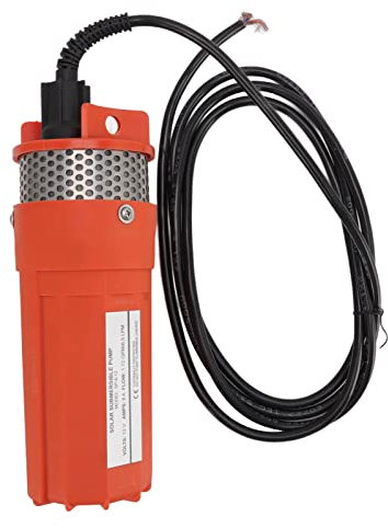 Uadme 12 V DC Solar-Tauchpumpe 6,5 l Solar-Tiefbrunnenpumpe Schnelltrenn-Multi-Power-Brunnenpumpe für Bewässerungstankwasser