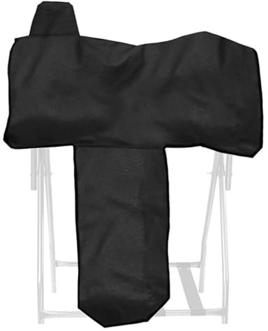 Dtaigou Funda impermeable para silla de montar occidental, fundas para silla de montar de caballo occidental,Funda protectora impermeable con 6 correas elásticas | Protección para equipo de caballo,