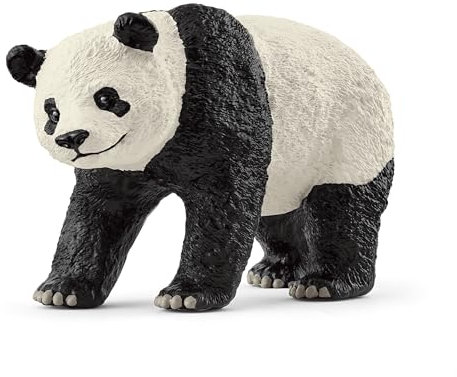 SCHLEICH Wild Life | Panda Gigante 14885 | Figura Animale realistica | Giocattolo Zoo | Regalo Perfetto per Bambine e Bambini | Decorazione Compleanno | Figura da 3 Anni | 10 x 4 x 6 cm