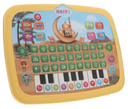 Vaguelly Educational Tablet Boys and Girls Learning Toys Toddler Learning Pad Music Games Boys and Girls Learning Tablets