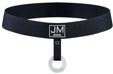 JOCKMAIL String Homme Sexy avec Anneau Amovible sous-vêtement Élastique Taille Basse Jeunes Hommes