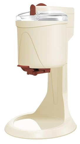 MáQuina De Gofres eléctrica para hacer helados suaves en cono, automática, para cocina casera, 1 l