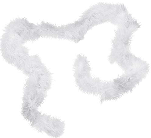 KnorrPrandell 2543799 Federboa, 1 m, weiß