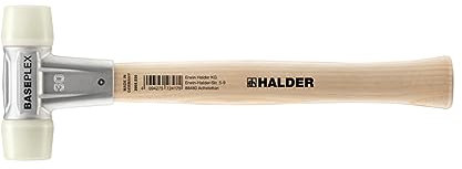 Halder 3908030 30 mm EH 3908 Baseplex Nylon Soft-Face Mallet - Multi-Colour