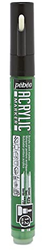 Pébéo 201423 Marqueur acrylique Pointe ronde 1,2mm Vert