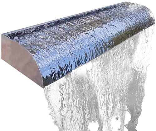 Köhko Cascade Victoria 45 cm en Acier Inoxydable Brillant Aquafall