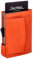 SecWal Kartenetui mit Münzfach Druckknopf inkl. Geschenkbox - Made in Germany - Echtleder Mini Geldbörse inkl. E-Book für Damen und Herren - RFID Schutz Geldbeutel klein (Orange)