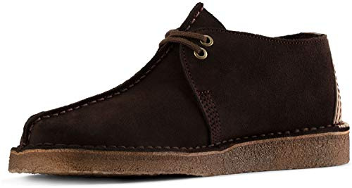 Clarks Men's Desert Trek Dark Brown 1 9.5 Medium