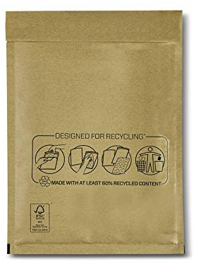 BANKERS BOX Pack of 10 Padded Bubble Envelopes 22x33 cm (Nº16) for Fragile Shipping