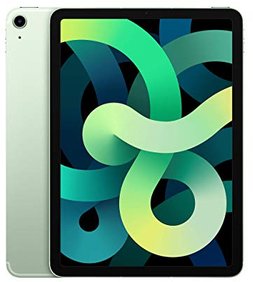 2020 Apple iPad Air (10.9-inch, Wi-Fi + Cellular, 64GB) - Green (Renewed)