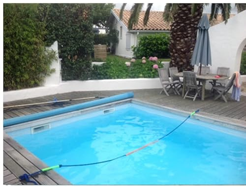 aquagym Appareil Piscine Sport Musculation Fitness Natation aquabike Water Run Bien-être Vendu avec pitons Douille pour Bords Plage Bois/Deck Largeur Bassin inférieur 5M