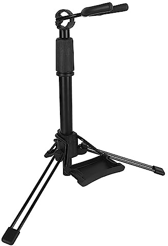 Supporto per Strumento a Fiato Digitale, Design Meccanico di Ingegneria Espositore per Cannello Elettrico Supporto per Strumenti Musicali Pieghevole in Asta di Ferro Pieno