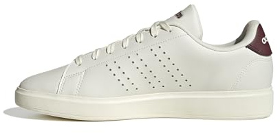 Adidas Scarpe Advantage 2.0 Uomo, Bianco Sporco Bianco Aurora Rubino, 35.5 EU