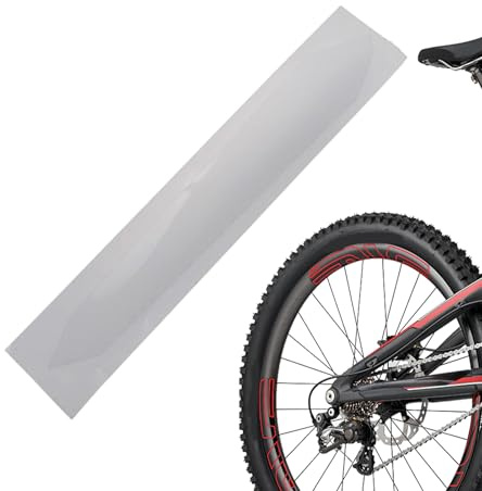 Chainstay Guard – genomskinligt självhäftande ramskydd, filmskydd för mountainbike, repskydd, skyddsklistermärke, cykelunderhåll hårdvara, transparent polyuretanremsa för kedjestöd