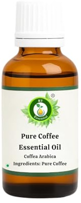 R V Essential Pure Coffee Essential Oil 10ml (0.338oz)- Coffea Arabica