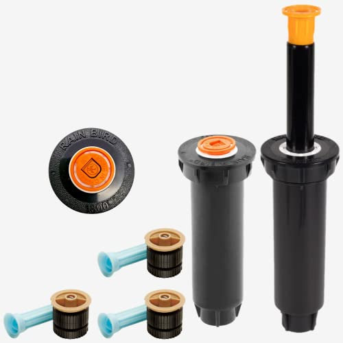 MHB-Sparset: 3 STK. Rain-Bird Versenkregner Typ 1800/1804 10 cm Aufsteiger inkl. Van 18 Düsen 4,3-5,5m