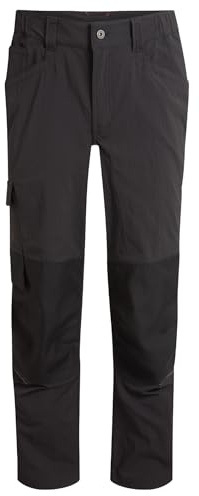 Craghoppers Mens Workwear Bedale Stretch Cargo Trousers Hiking Pants, Black, 38W EU