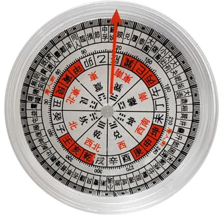Warmhm Kompass Geschenke für freundinen Compasses Outdoor-Navigation Windrose chinesische Pfanne Geocaching-Zubehör Fengshui-Werkzeug Lo Pan Feng Shui Xuankong Acryl Überleben
