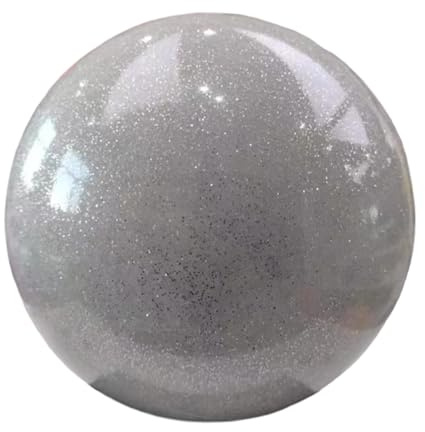 KiBcsLic Pelota de Ejercicios Rítmicos Portátil de 18 Cm, Dispositivo de Entrenamiento para Gimnasia, Entrenamiento Y Ejercicios en Casa, Argén