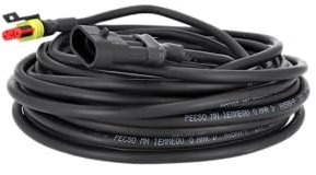 Timbera 10m / 33ft Durable Low Voltage Charging Cable for Husqvarna Automower 440, 450X/XH, 520/H, 550/H EPOS, 435X, 535X AWD – Robotic Lawnmower Power Supply Accessory – Extension Cord – 10 metres