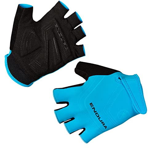 Endura Xtract - Manopla de Ciclismo | Acolchado de Gel | Guantes de Agarre de Silicona, Azul Brillante, XL