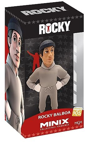 MINIX Collectible Figurines, Rocky - Rocky Training Suit, 12 cm Sammelfigur, Ab 17+ Jahren, Deutsch