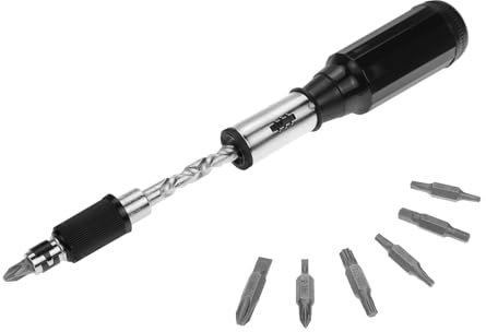 MACHOMAN RSSD215 Tournevis à cliquet à spirale rotative haute vitesse