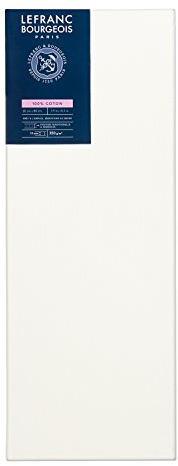 Lefranc Bourgeois Telaio Telato Cotone, Rosso, 0 x 80 Cm, Spessore 1.9 Cm