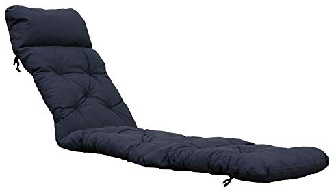 Chicreat Cuscino per lettino, grigio scuro, 195 x 49 cm